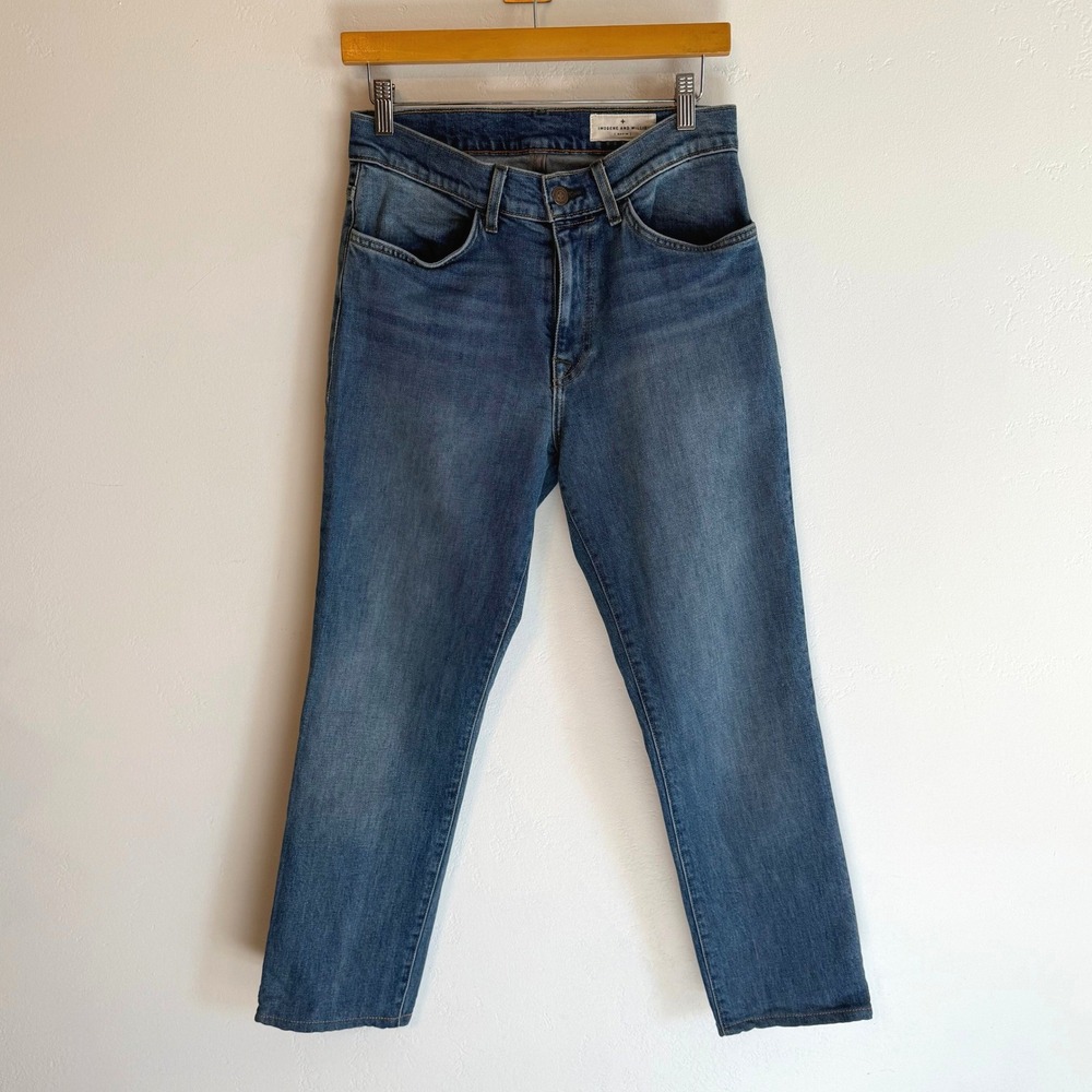 Imogene + Willie Imogene Slim Jeans 27 Medium Wash USA Stretch Denim Minimalist